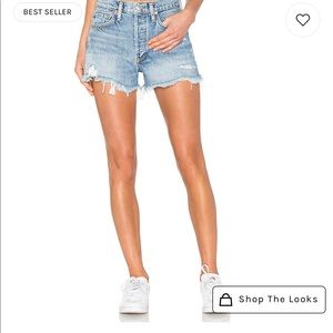 AGOLDE Parker Vintage Cut Off Short in Swapmeet